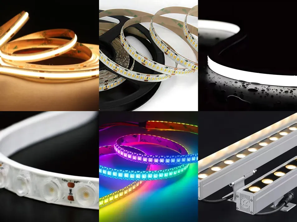 Versatile Adjustable CCT LED Linear Lighting for Cabinets