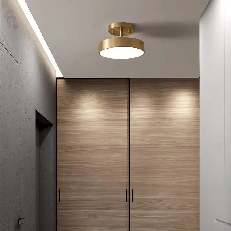 Aisle Corridor Bathroom Small Ceiling Lamp Modern Minimalist LED IP33 Warm White