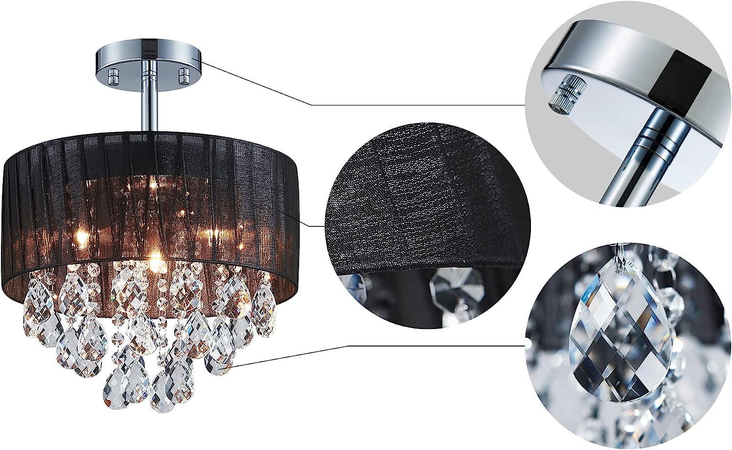 Shrine Crystal Ceiling Light Atmosphere