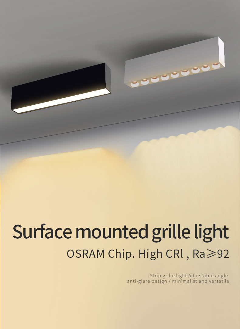 Surface Mounted Commercial Dimmable LED Downlight Aluminum Modern Ceiling Spotlight for Indoor Lighting
