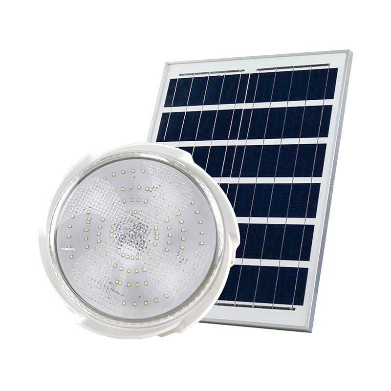Backyard Porch Indoor Remote Control Solar Light Lamp 100W Solar Ceiling Light
