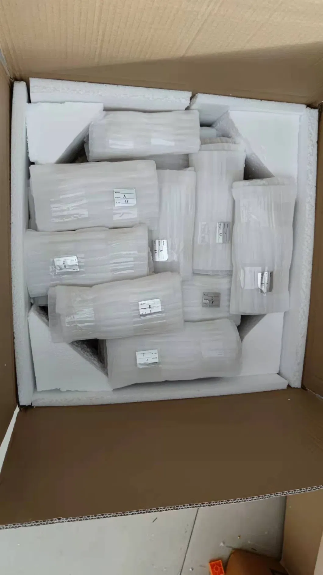 Modern Minimalist White Glass Shade Chandelier Ceiling Lamp