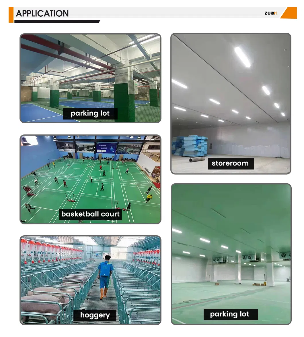 Energy-Efficient IP65 LED Ceiling Light with Motion Sensor