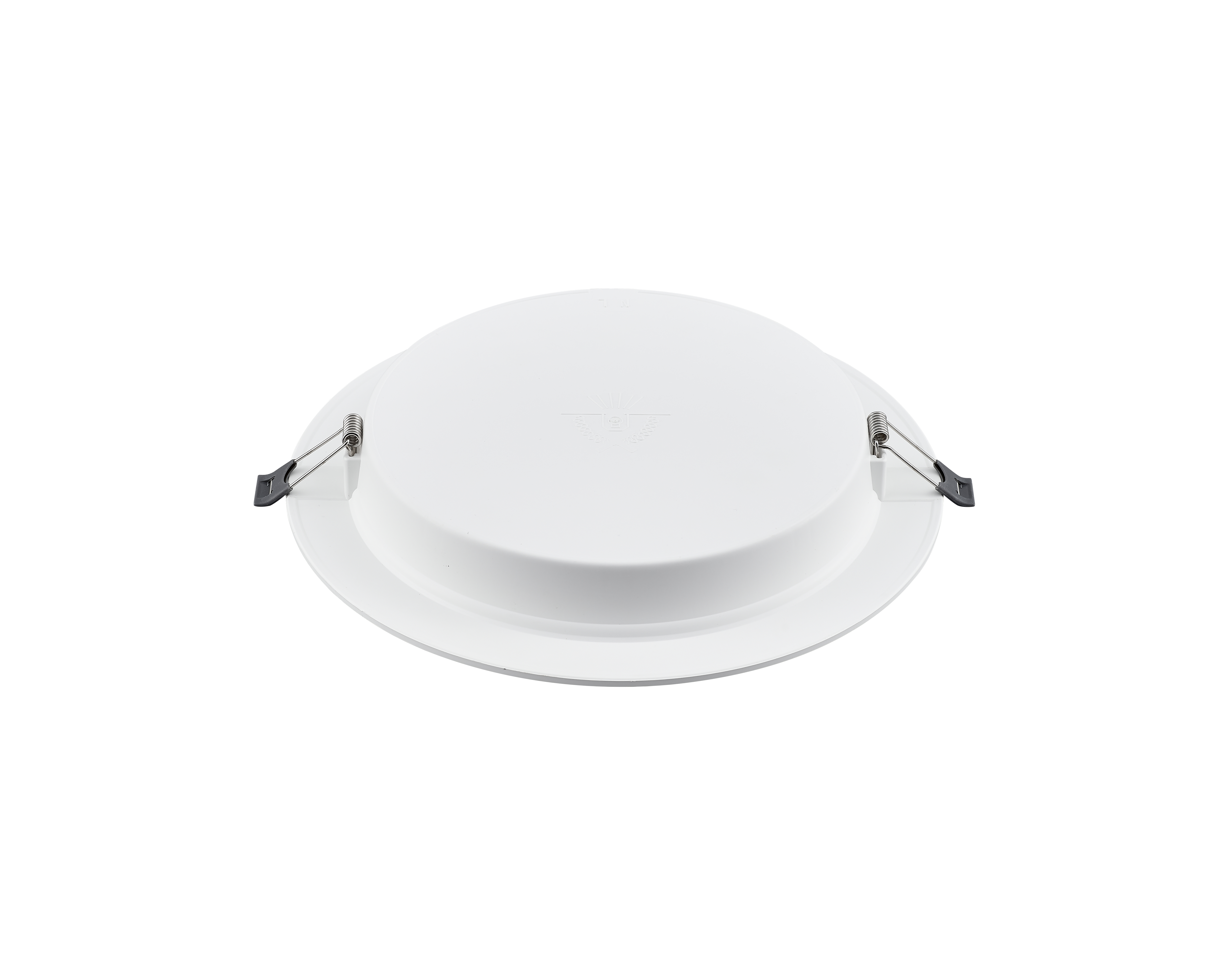 Dimmable 24W Recessed LED Downlight, Energy Saving Round Plastic Ceiling Light for Indoor Lighting