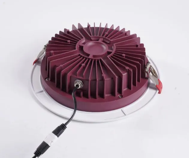 IP65 Waterproof COB Recessed Ceiling LED Downlight Angles