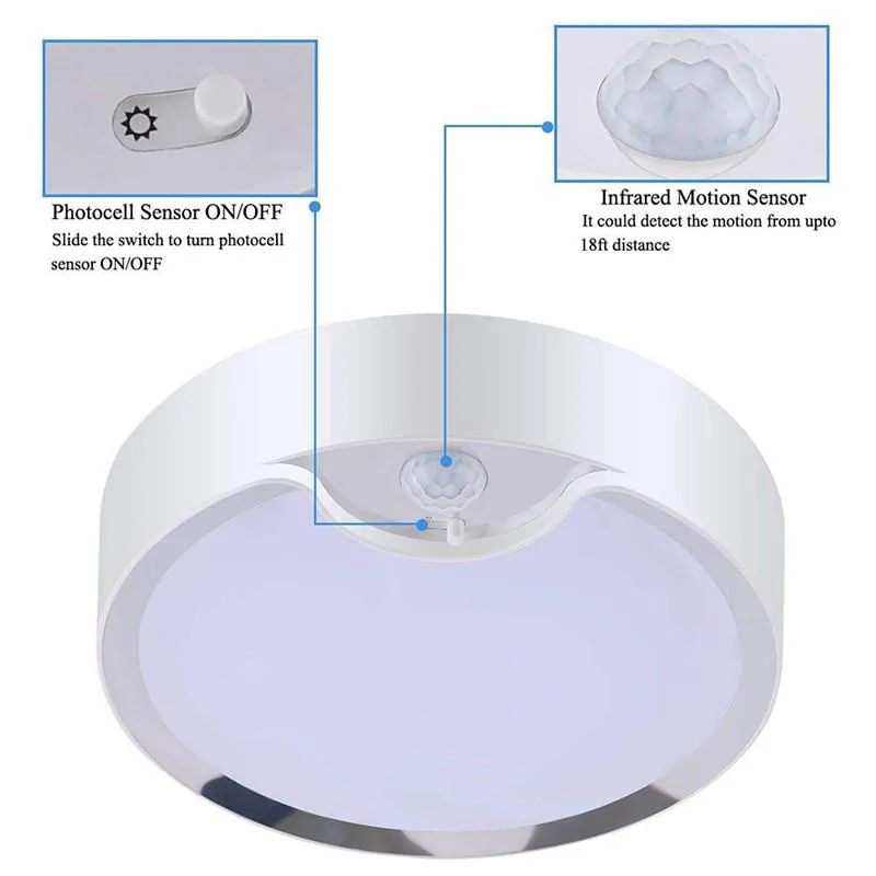Battery Operated Indoor Decorative LED Ceiling Lamp