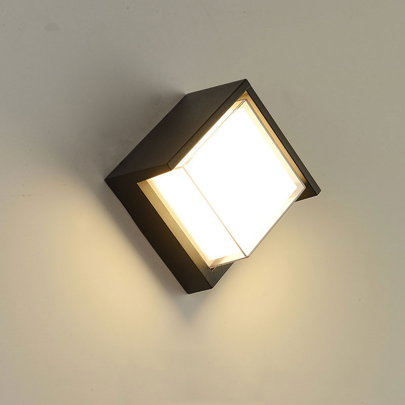12W LED Wall Light Waterproof IP66 Porch Light Modern LED Wall Lamp (WH-HR-25)