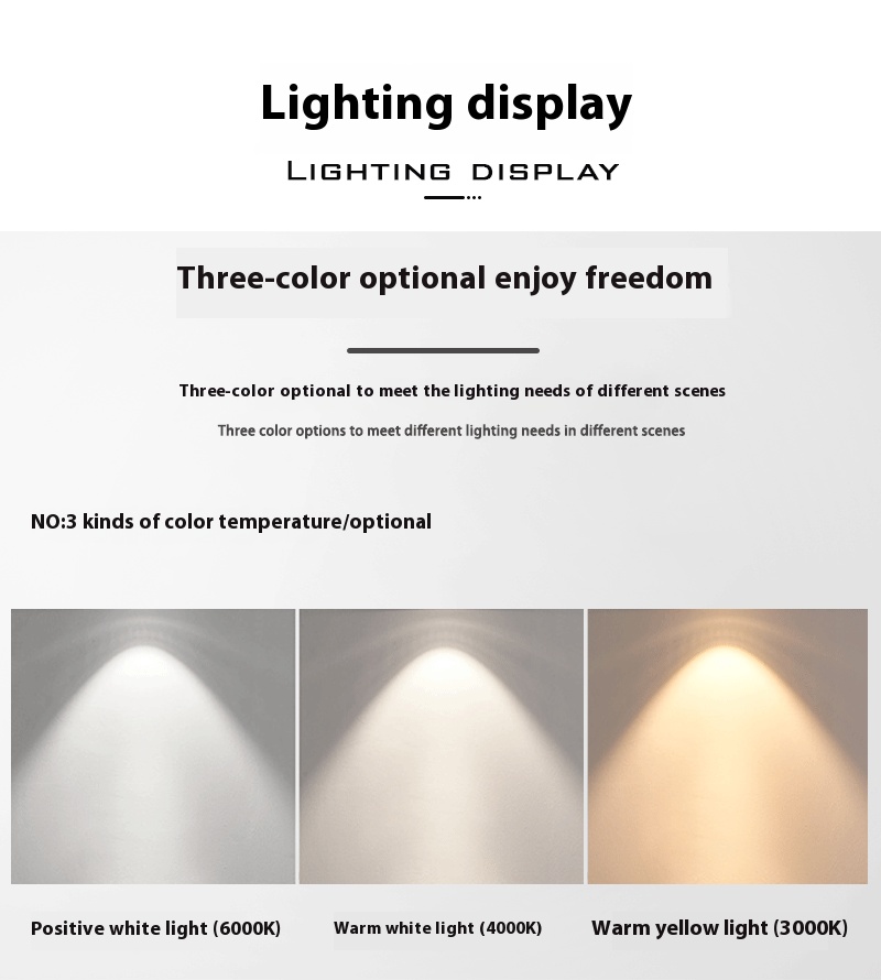 Lighting product display 8