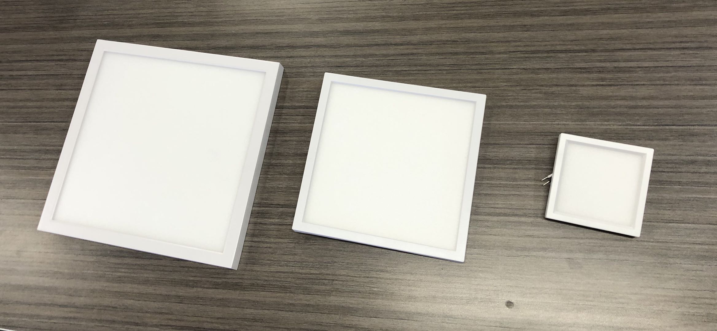 Fast Shipping ETL Led Flush Mount Ceiling Lights Surface Mounted square Panel Light CCT Tunable Different Colour Trim Rings
