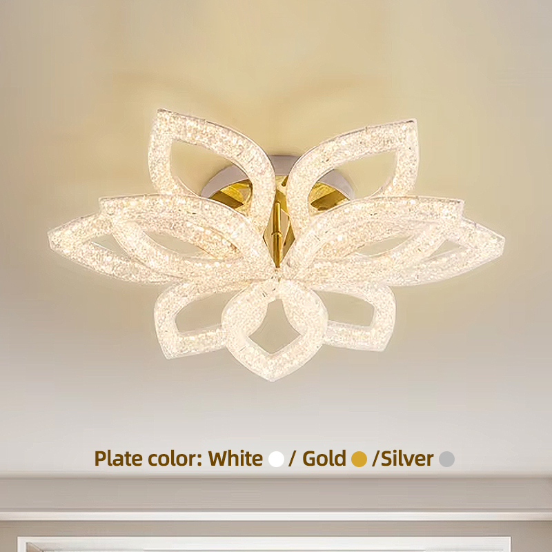 Modern Dimmable LED Ceiling Light Surface Mounted Metal AC for Bedroom Home Decor