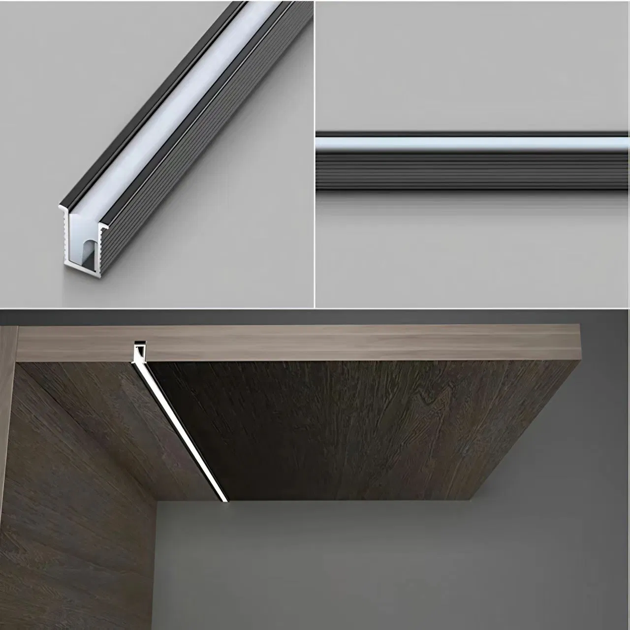 Ultra-Thin LED Under Cabinet Lighting for Wardrobes and Shelves
