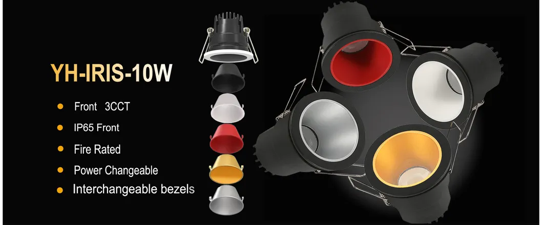 Recessed Bathroom Waterproof IP65 LED Downlight