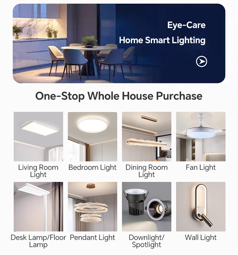 Full Spectrum Eye Protection LED Ceiling Light Details