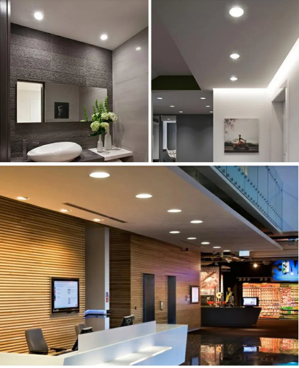 Frameless panel light application scenarios