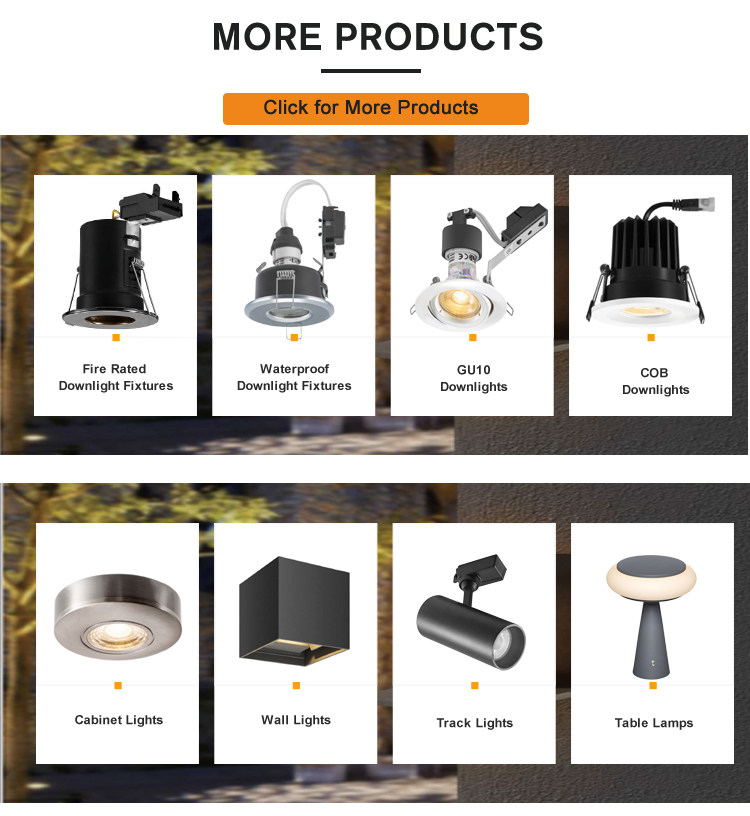 Modern LED Downlight Feature Detail