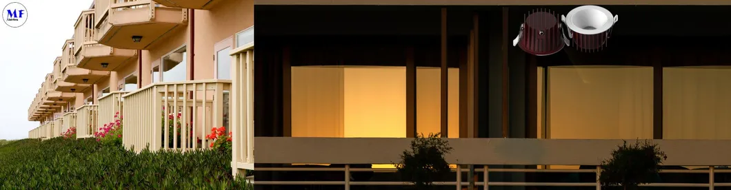 Outdoor Facade Lighting application