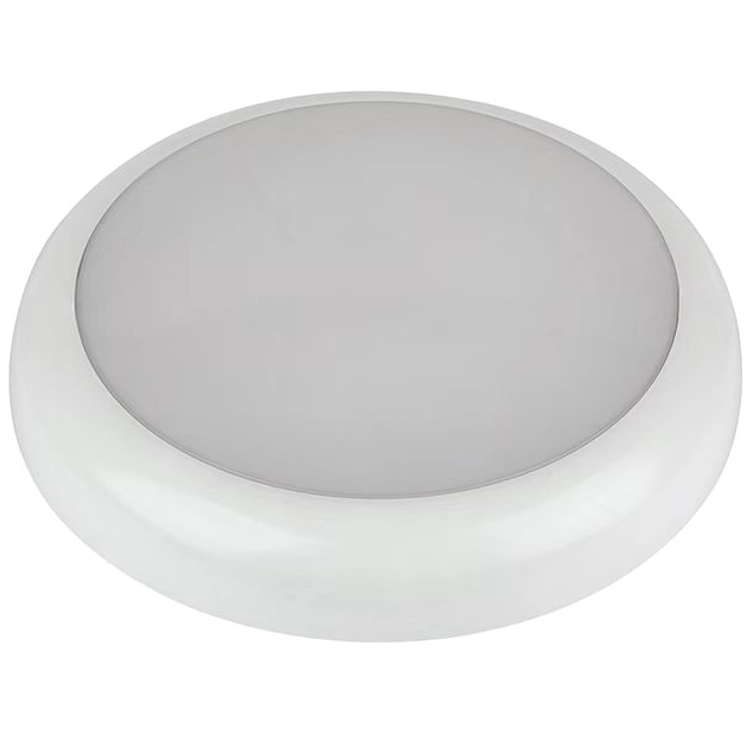 3CCT Easy Install Outdoor and Indoor Round/ Oval LED Bulkhead Wall/Ceiling Light with Motion Sensor or Emergency Kit IP65 Ik08 12W 18W 24W Changeable CE Ukca