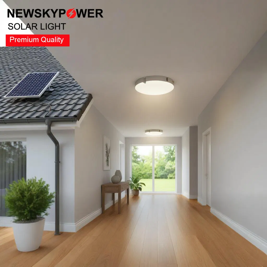 200W 300W 400W 500W Solar LED Ceiling Light Indoor Outdoor Warm White Cool White