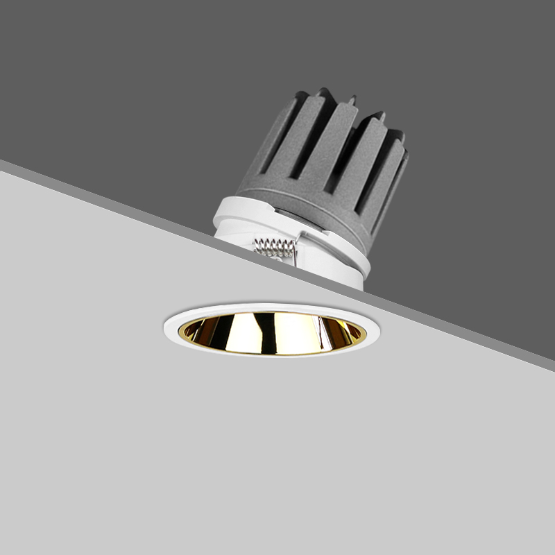 Adjustable Smart Indoor Ceiling Lamp 8W 10W 12W Commercial LED Anti Glare Downlight