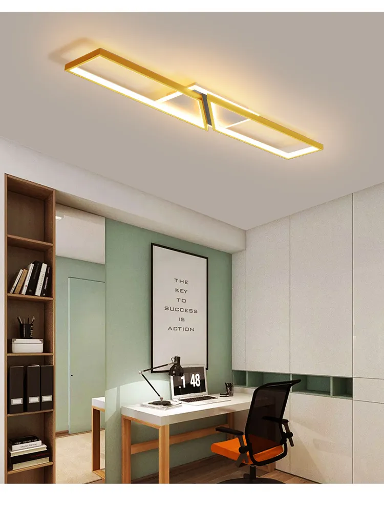 LED Office Ceiling Lamp WH-MA-222 Detailed Specifications Layout