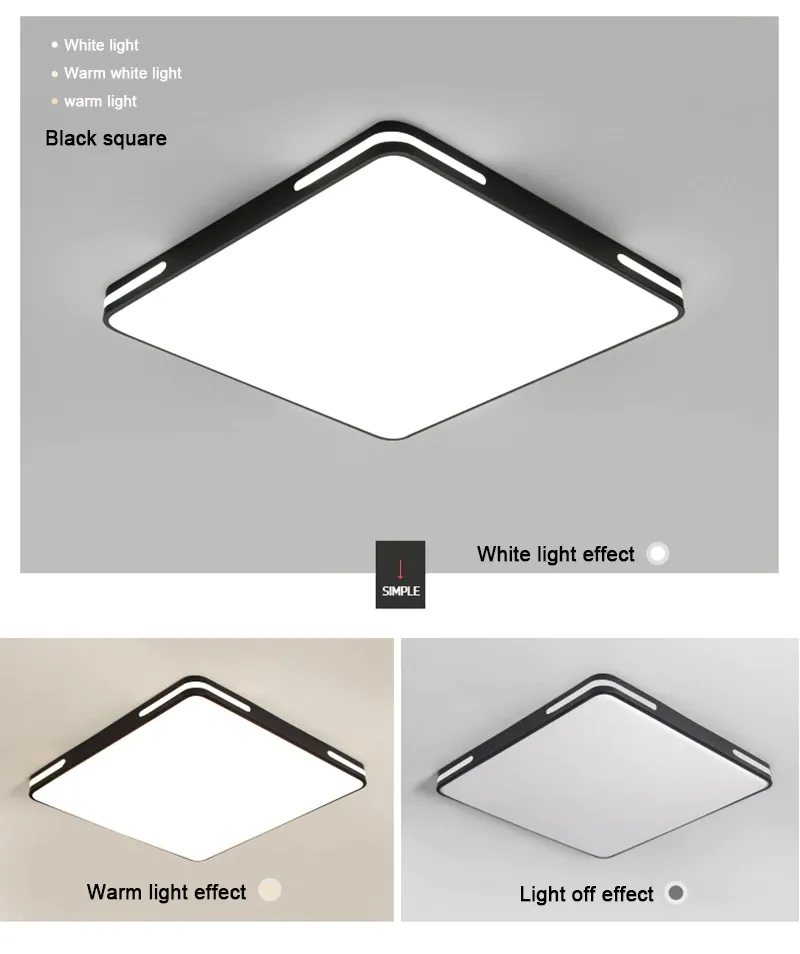 Nordic Modern Ceiling Light Minimalist Fashion Atmosphere LED Ceiling Lamp