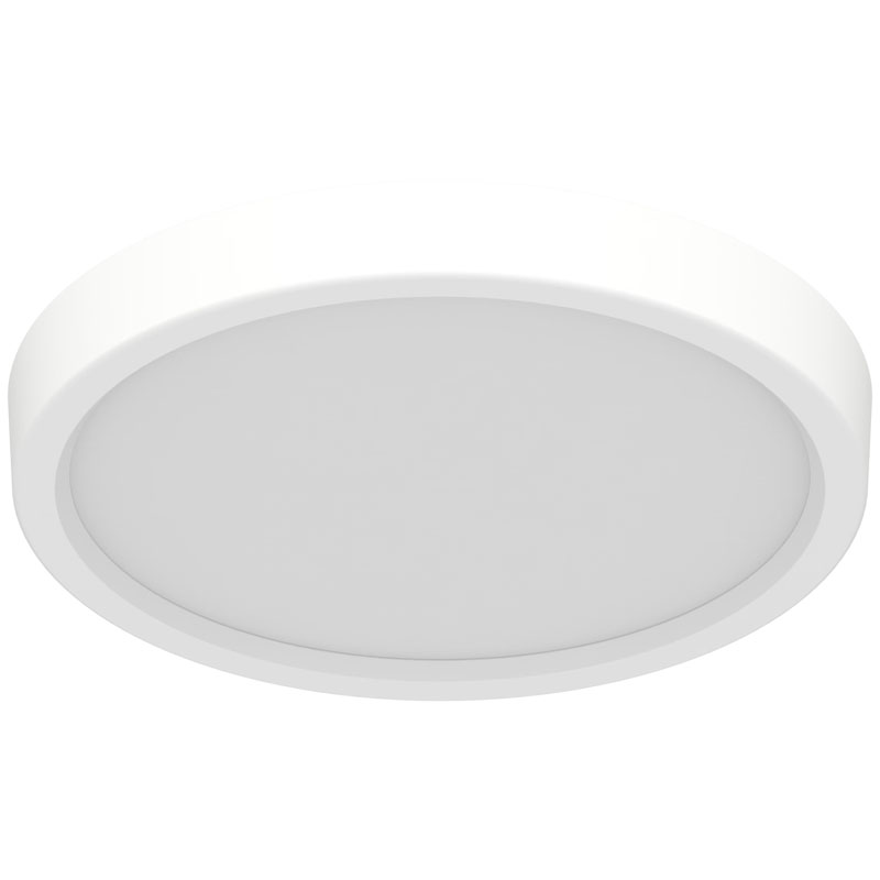 BLOSSOM 5 Inch Semi Flush Mount Ceiling Light 5CCT Selectable LED Edgelit Slim Surface Mount Flat Panel Light