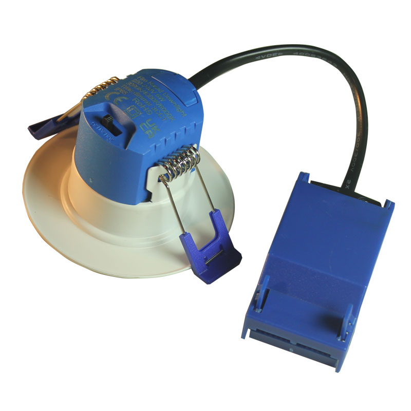 IP65 6W Fire Rated LED Downlight Recessed Ceiling Spotlights Kitchen Home Office Aluminum Dimmable LED Downlights