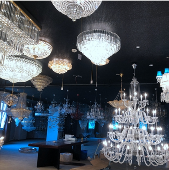 Modern Minimalist White Glass Shade Chandelier Ceiling Lamp