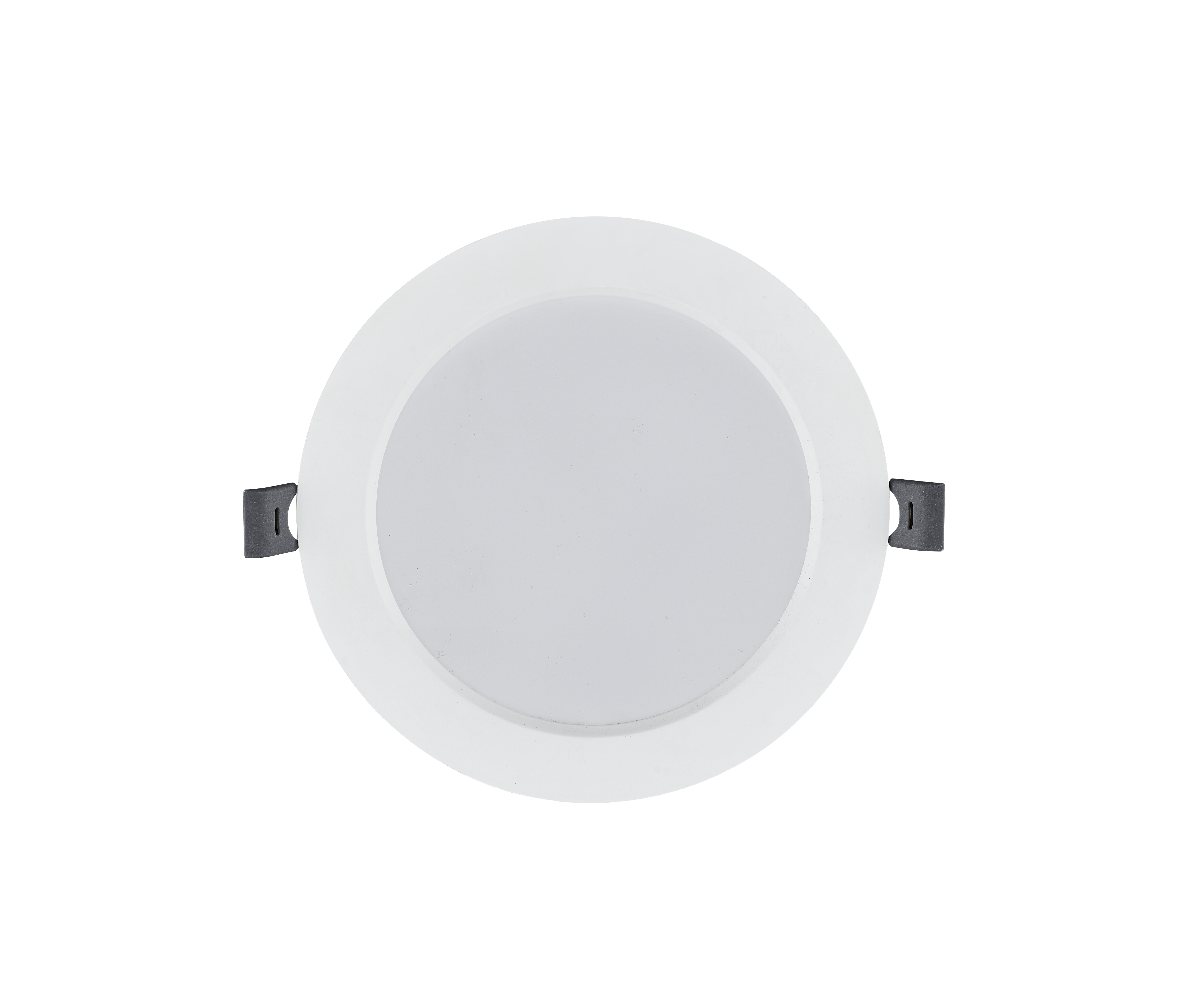 Dimmable 24W Recessed LED Downlight, Energy Saving Round Plastic Ceiling Light for Indoor Lighting
