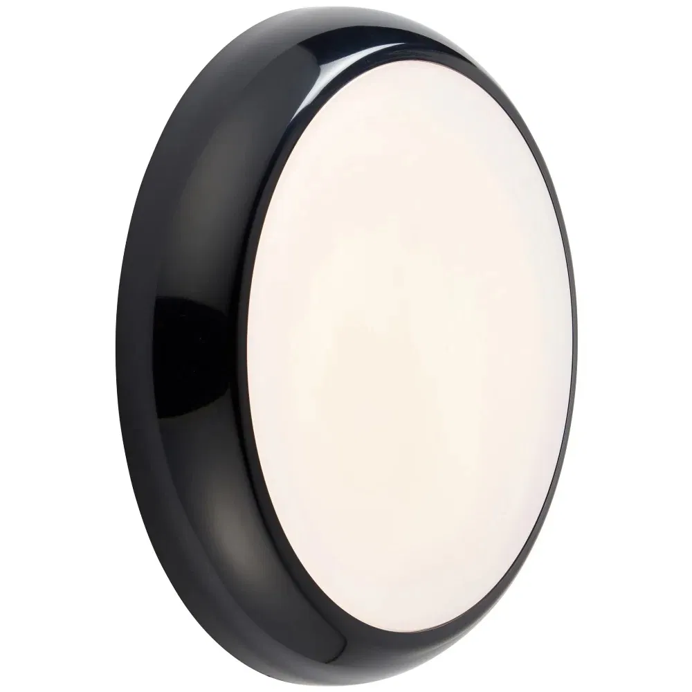 3CCT Easy Install Outdoor and Indoor Round/ Oval LED Bulkhead Wall/Ceiling Light with Motion Sensor or Emergency Kit IP65 Ik08 12W 18W 24W Changeable CE Ukca