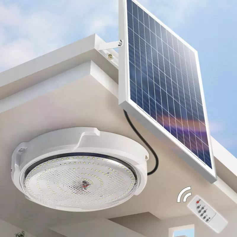 Waterproof Solar Ceiling Lights Indoor Bedroom Intelligent 100w 200w 500W1000W 1500W LED Lamp Pendant Lights with Remote Control