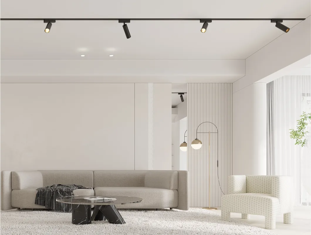 5.5mm Ultra-Thin Decorative Rail Spotlight Surface Mounted LED Interior Lighting