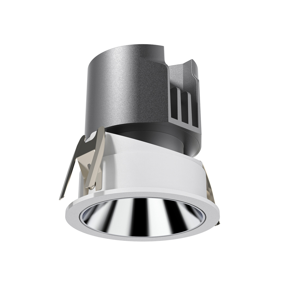 CCT Dimmable Ceiling Lighting Recessed Hotel Project 7W 12W Tuya Zigbee WiFi Smart Round Cob Led Downlight