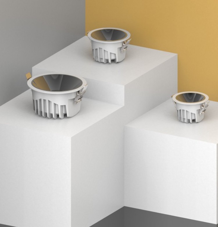 Dali 0-10V Tuya Ip65 4.5w Fire Rated Trimless Recessed Downlight with CE Certificate