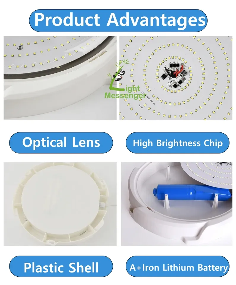 Solar Powered Ceiling Lamp Feature 4