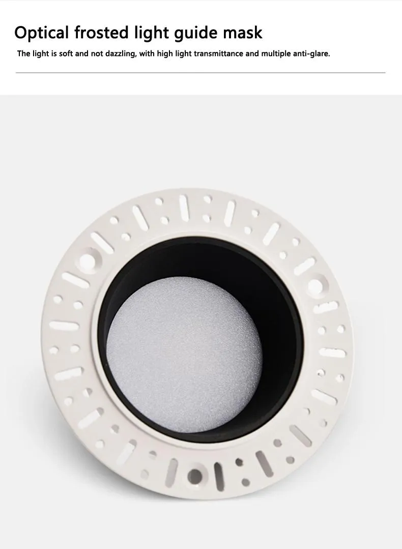 Ceiling Recessed 7W 10W 15W Ultra-Thin Frameless Spotlight LED Downlight