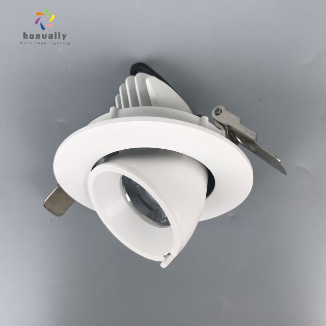 Fire-Rated LED Ceiling Light 20W 3500K Recessed Downlight 60mins Fire Protection for EU Market
