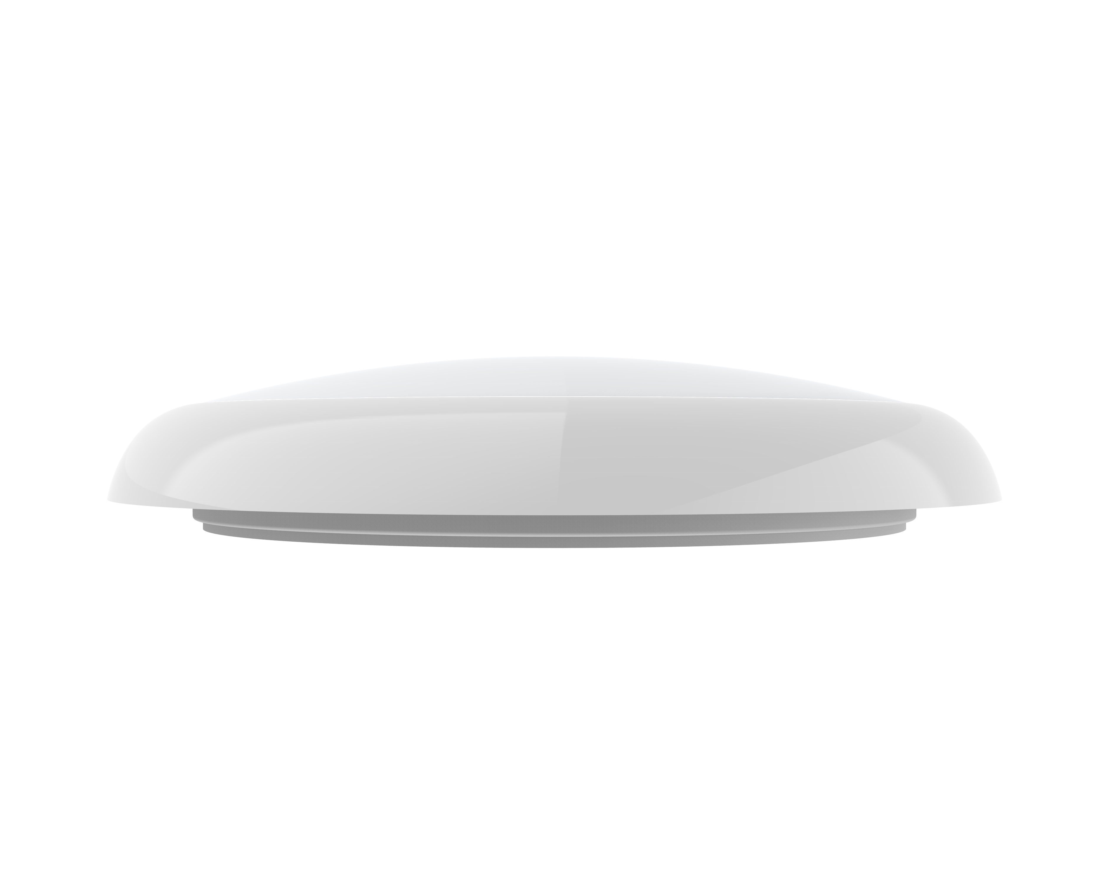 Toppo Modern 2D Design Semi-flush Mount Ip65 Ceiling Light Round Emergency Bulkhead Light Led Bathroom Ceiling Light