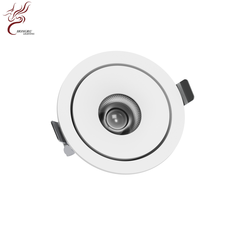Elegant COB Spotlight Ultra-Thin Aluminum Recessed Lighting for Homes