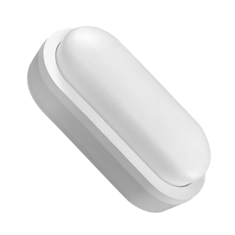 15W Modern LED Wall Lamps Moisture Proof Porch Ceiling Light Surface Mounted Oval Outdoor Garden Bathroom Lighting
