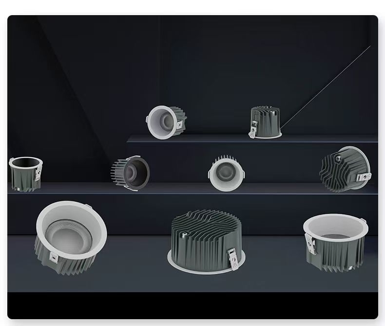 High Quality 15W LED Downlight 130lm/W CRI95 3000K 4000K 6000K with Anti-Glare IP65 Waterproof Downlight for Kitchen Bathroom