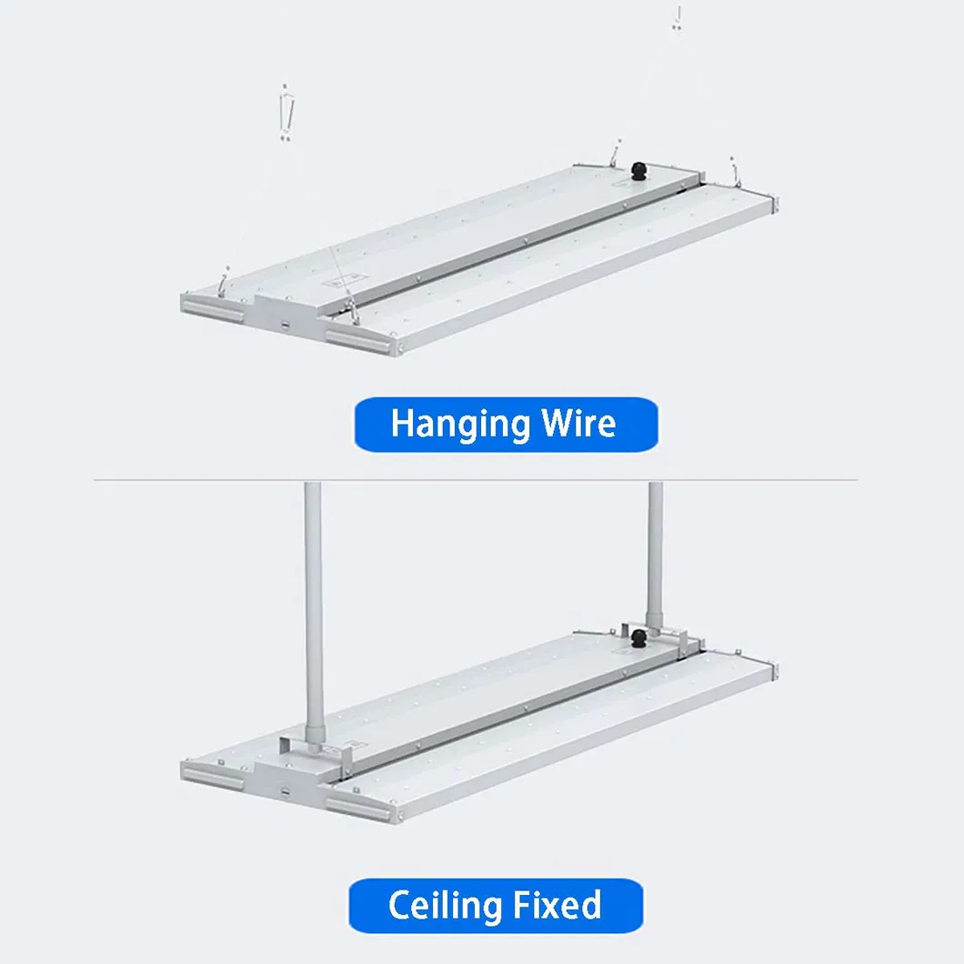 Premium 2X4 Feet 100W 200W LED Linear High Bay Light for Gym Warehouse