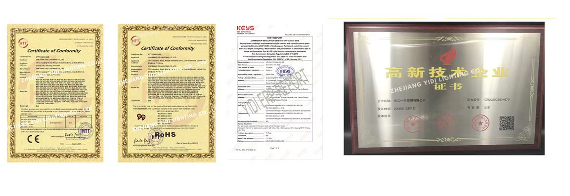Product Certifications