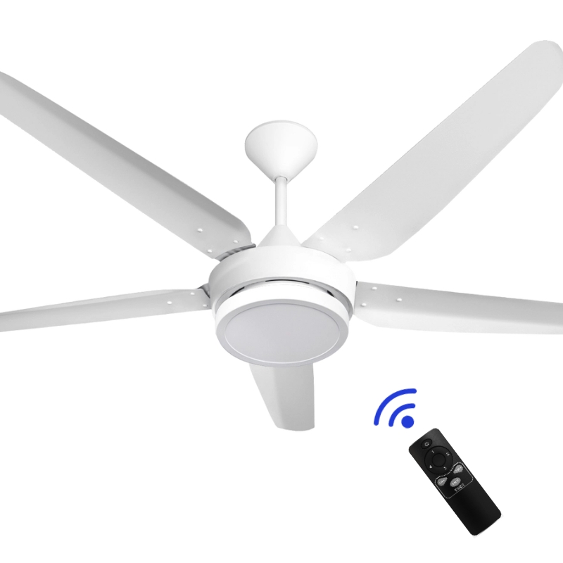 CE 56 Inch 5 Blades Dimmable Led Bulb Lighting Ceiling Fan With Light And Remote