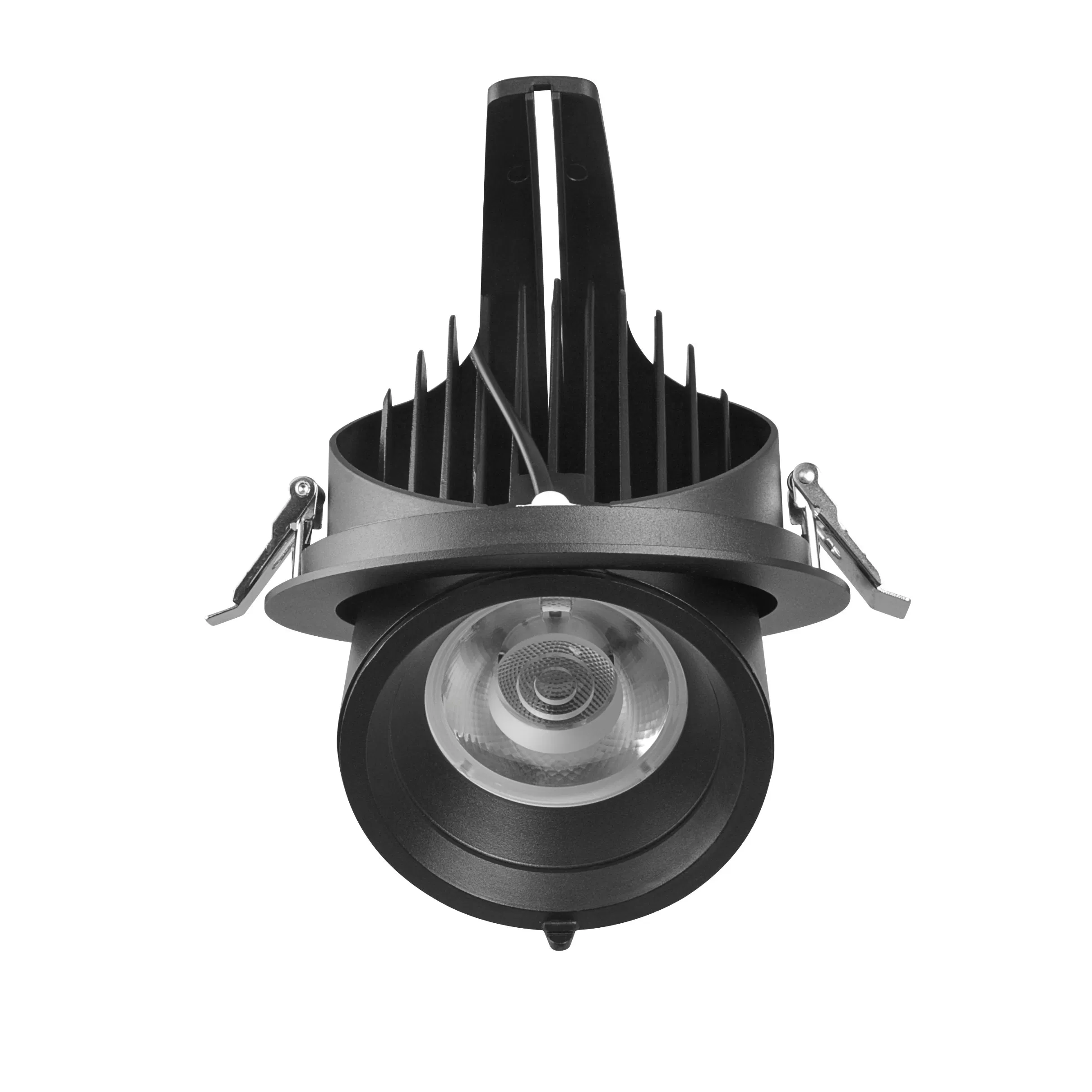 IP44 Deep Recessed Design Anti Glare Downlight 360 Degrees Rotatable Gimbal Downlight