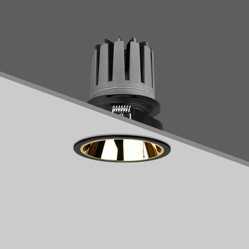 Adjustable Smart Indoor Ceiling Lamp 8W 10W 12W Commercial LED Anti Glare Downlight