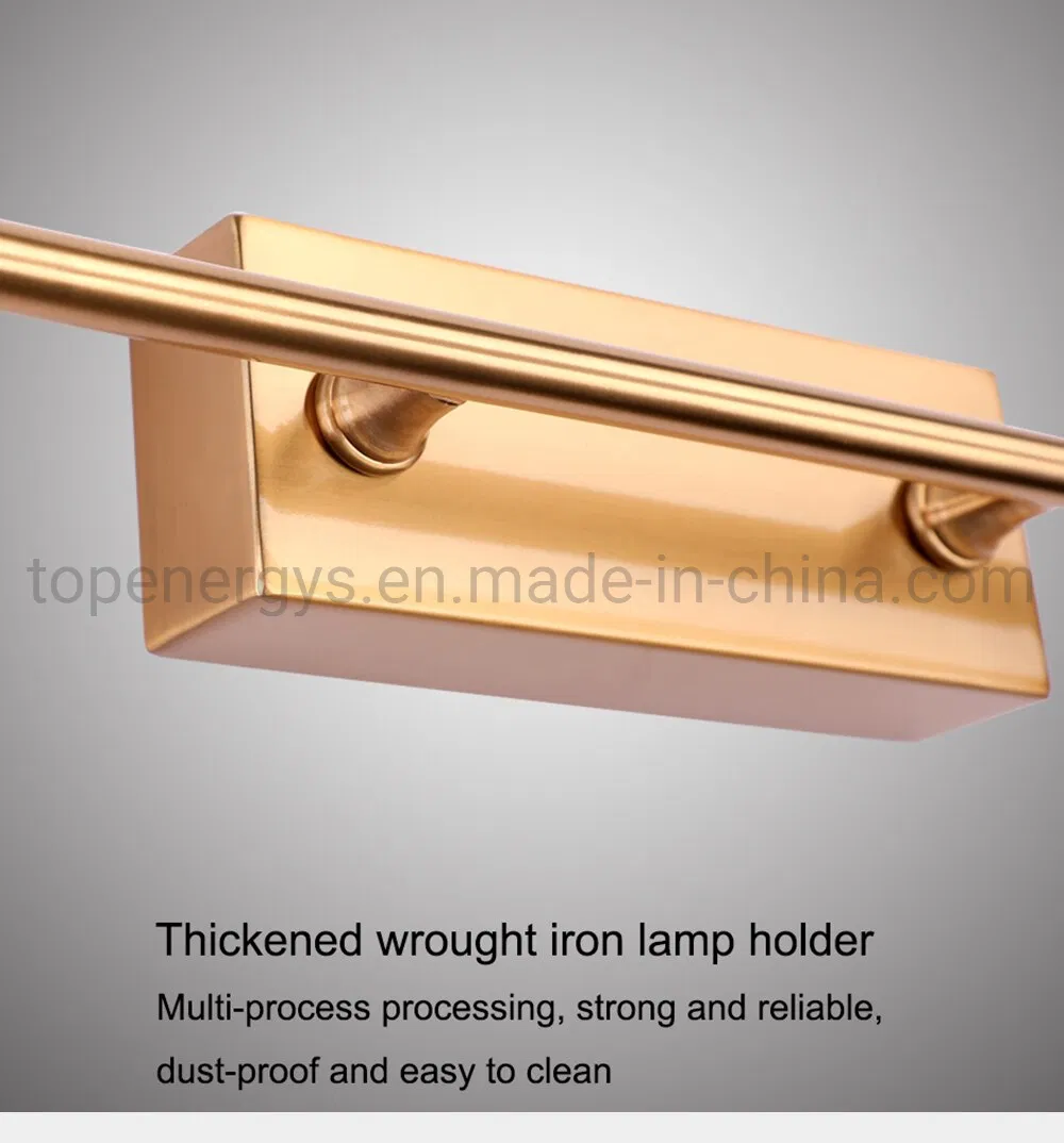 LED Mirror Light 9W AC90-260V 55cm Wall Mounted Industrial Wall Lamp Bathroom Light IP65 Waterproof Acrylic Metal