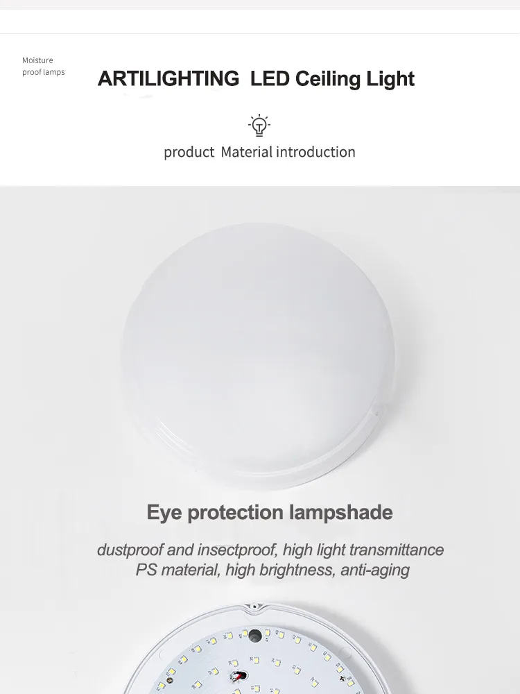 Round and Oval Bulkhead Lights Outdoor Installation Preview