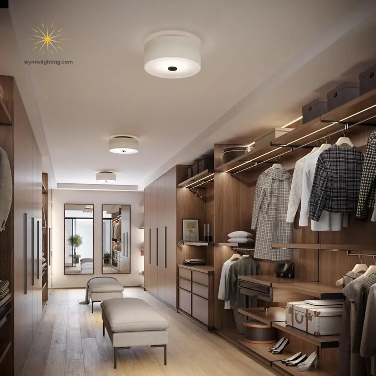 Modern Ceiling Light Nordic Minimalist Round Flat Surface Mount Indoor LED Ceiling Lamp Details
