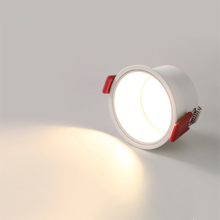 Embedded Ceiling Led SMD Spot Down Light 3000K 4000K 6000K Deep Cup Antiglare Recessed Downlight Aluminum Round Led Downlights